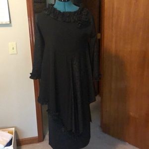 Custom made tunic and skirt